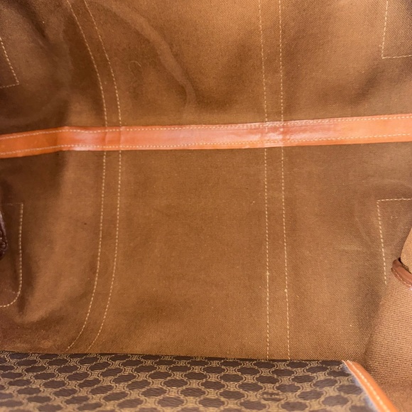 ✈️ Vintage Celine 50cm Med Monogram Luggage / Travel Bag Medium, Celine Keepall - Picture 11 of 16